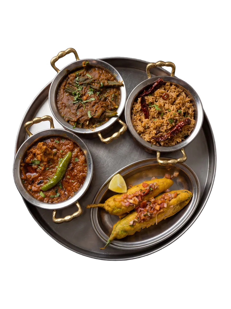 Indian Thali — Grand Service