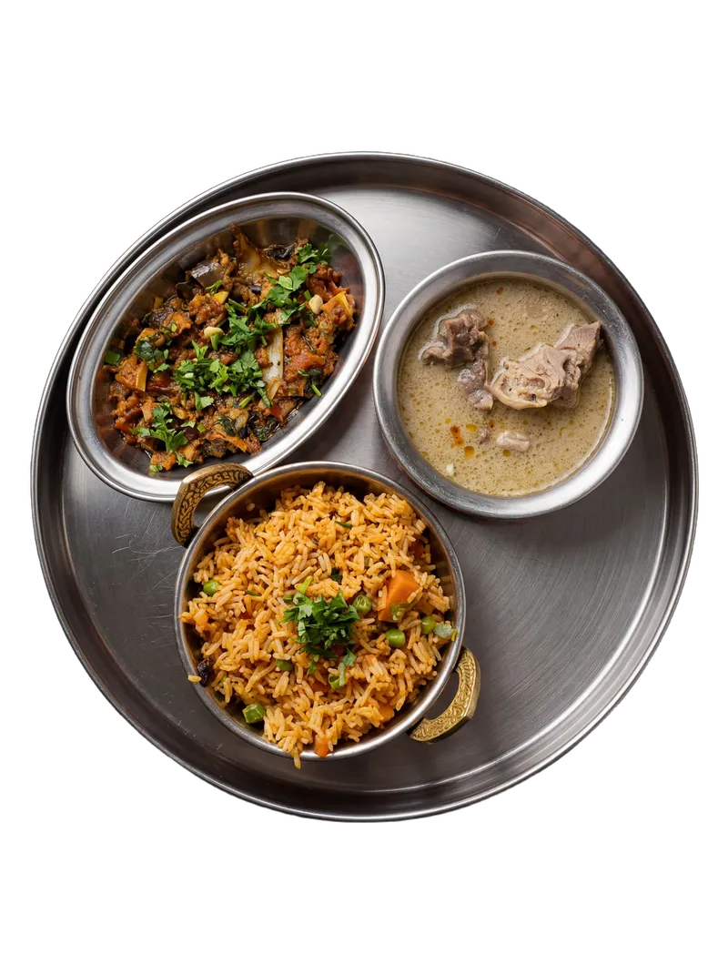 Indian Thali — Heritage