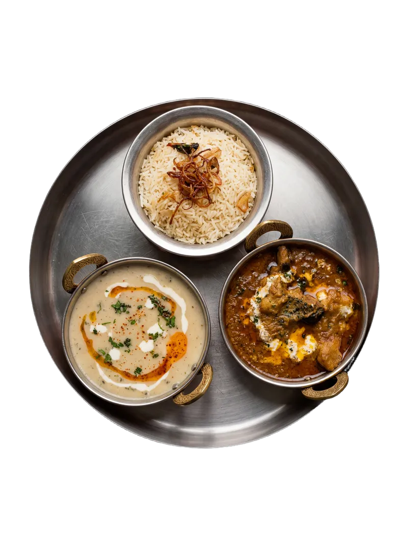 Coastal Indian Thali